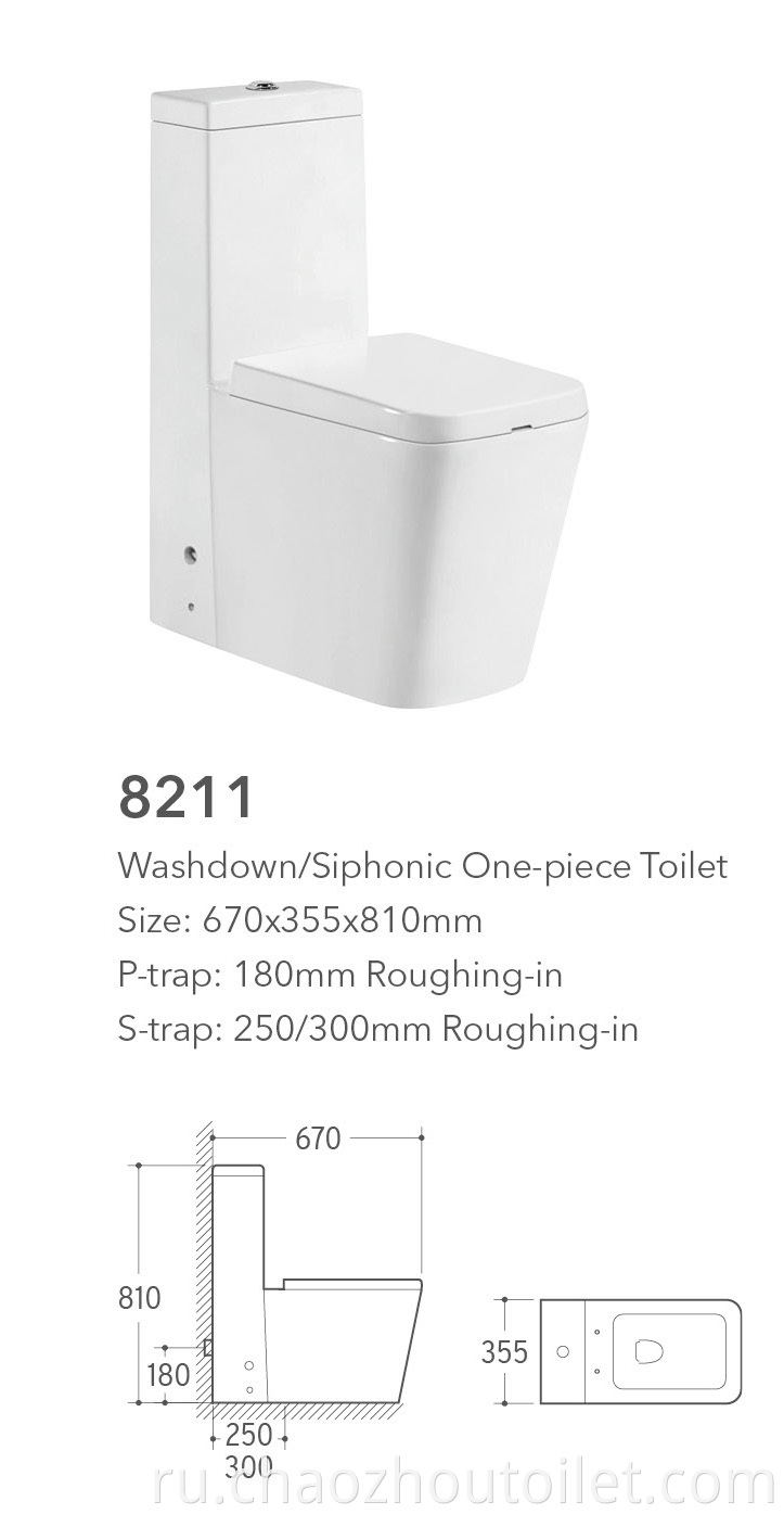 8211 One Piece Toilet